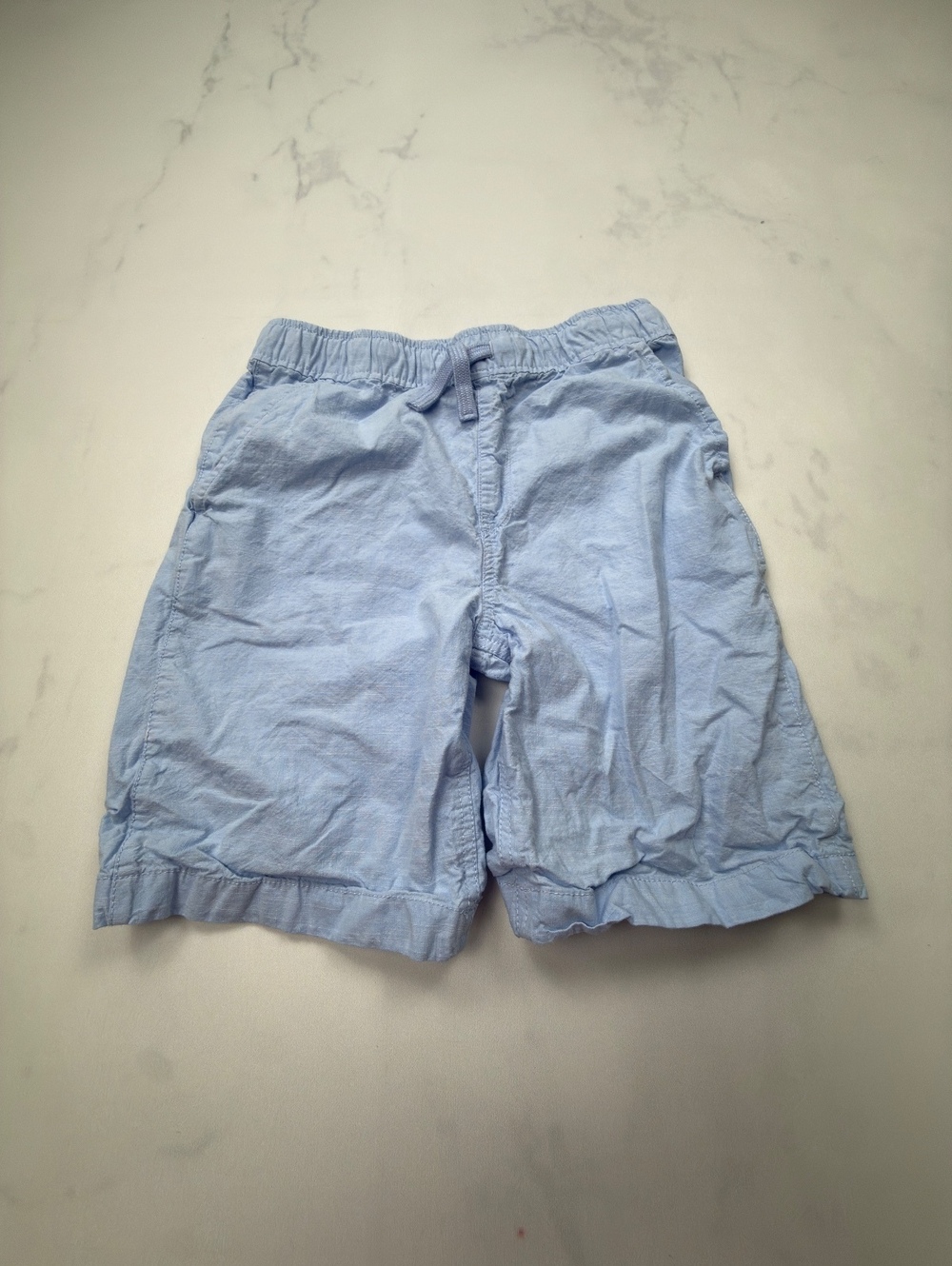 The Children's Place Light Blue Shorts 2000s Minimalist - Boys 16